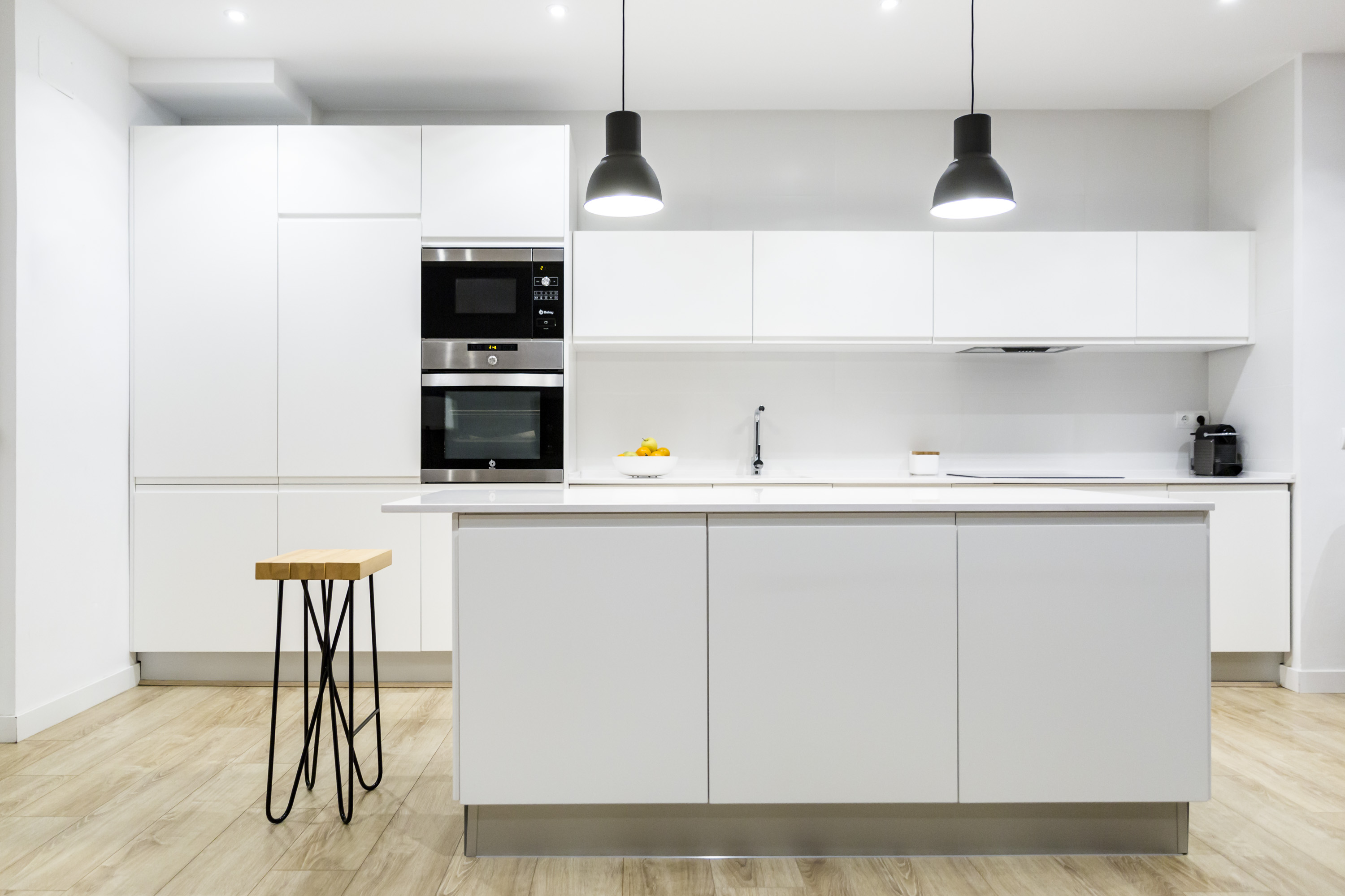 Interior de una cocina diseñada por GDA Interiores